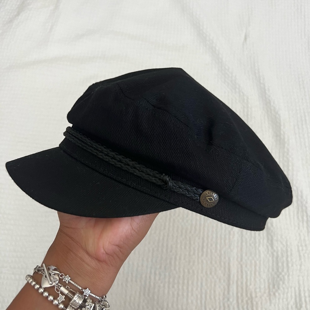 Brixton Fiddler Fisherman Hat Wool Black Size S